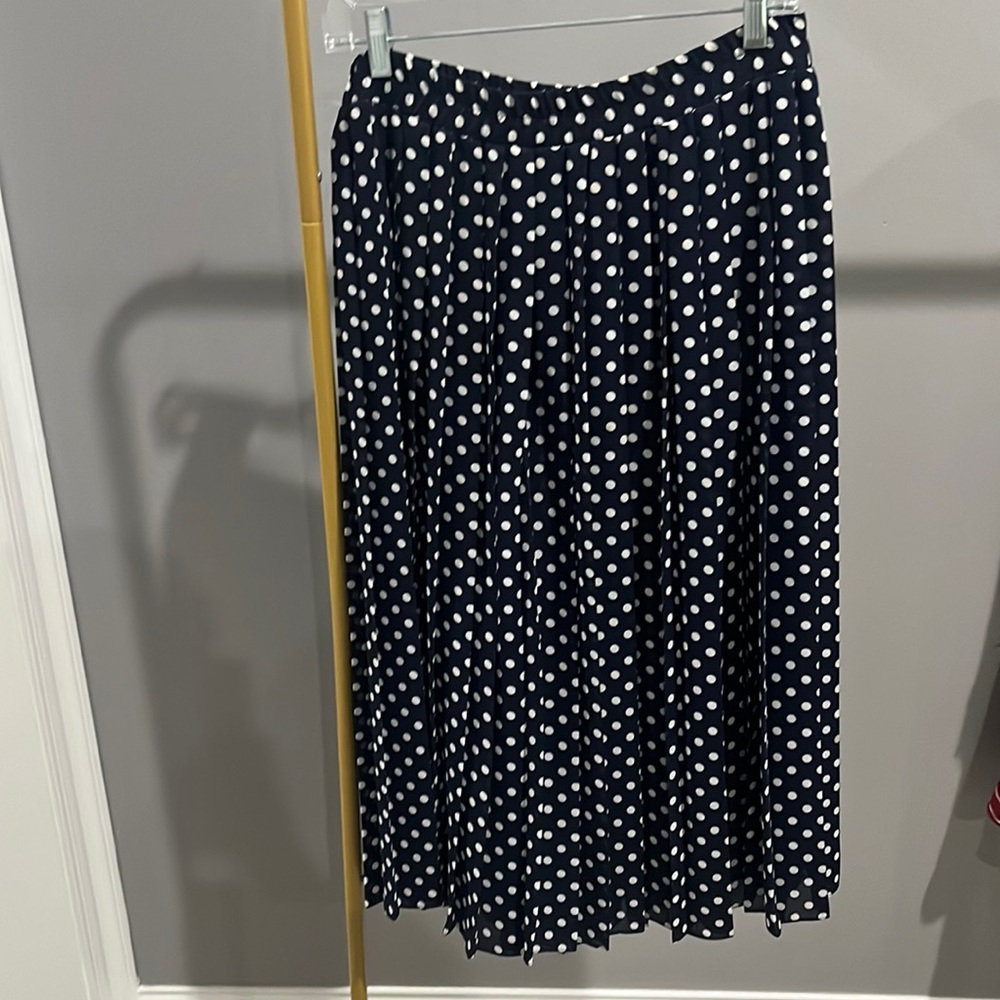(PRELOVED) POLKA DOT WIDE LEG FASHION PANT